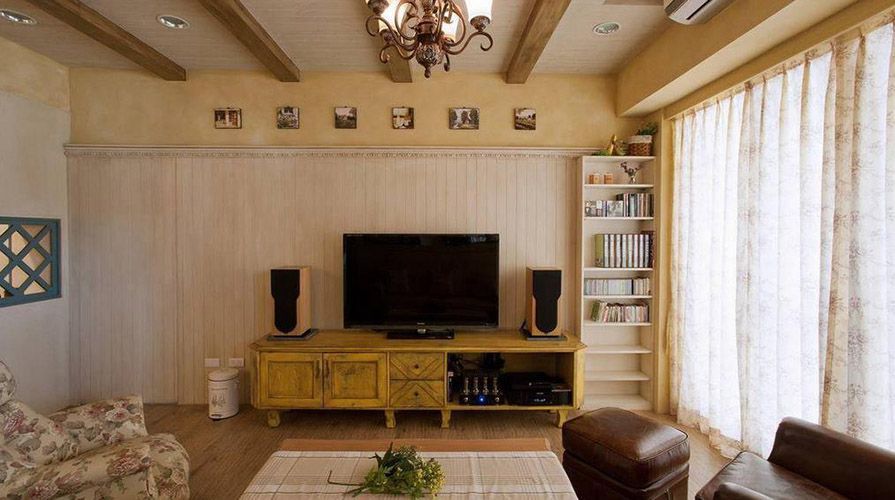 北京裝修案例83方美式鄉村兩居