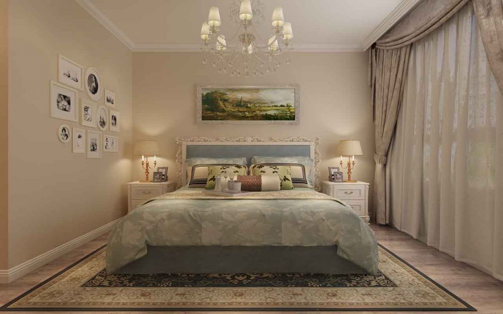 北京裝修案例橡樹灣一期  歐式風格